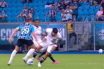 gremio botafogo santi rodriguez lesao