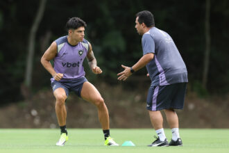 joaquin correa botafogo treino