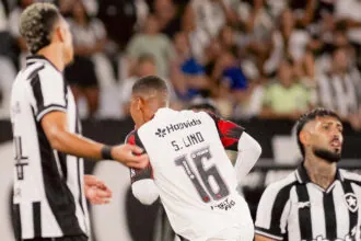 botafogo flamengo barrera barboza