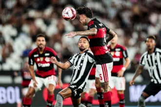 botafogo flamengo vitinho