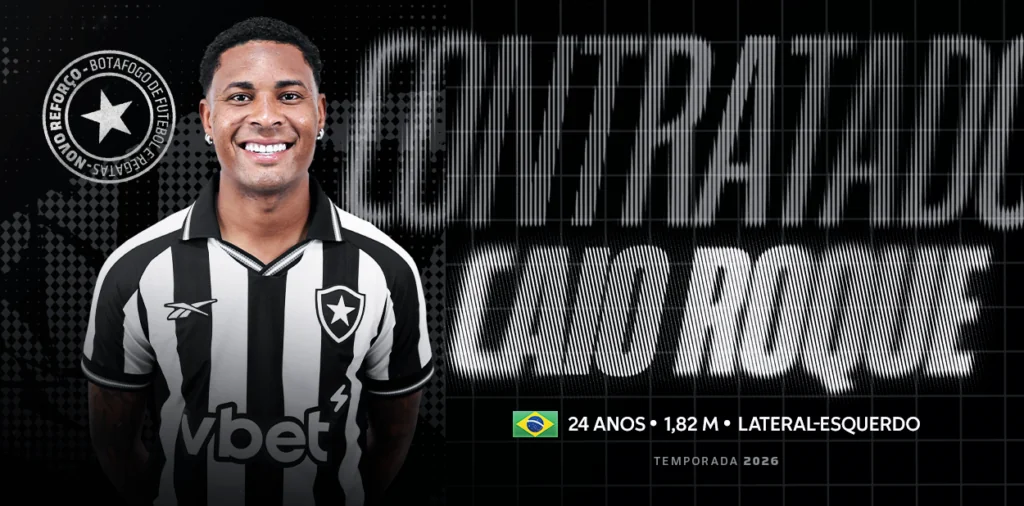 caio roque banner botafogo