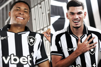 botafogo apresentacao caio roque anthony