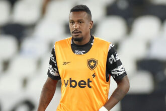 botafogo mirassol edenilson aquecimento