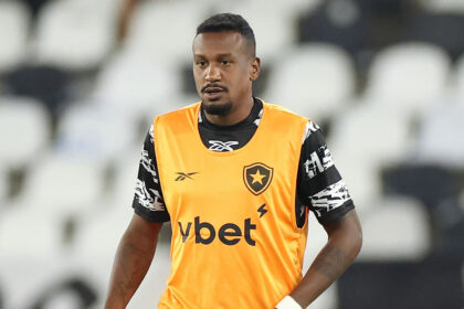 botafogo mirassol edenilson aquecimento