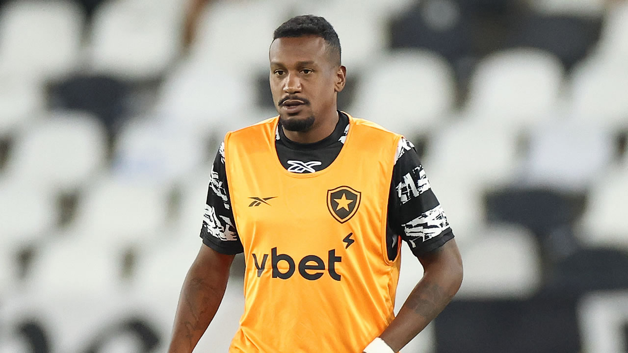 botafogo mirassol edenilson aquecimento