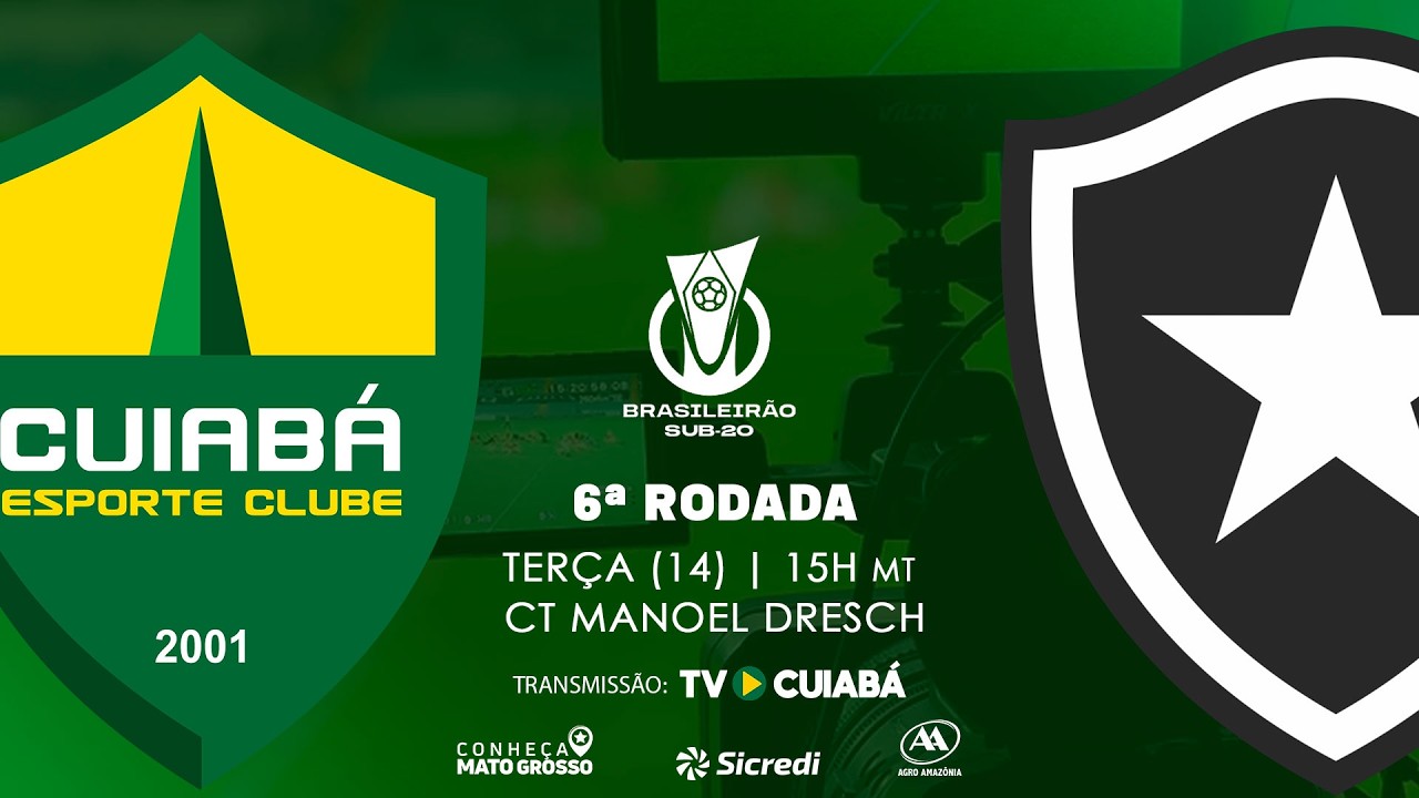 cuiaba botafogo brasileirao sub-20