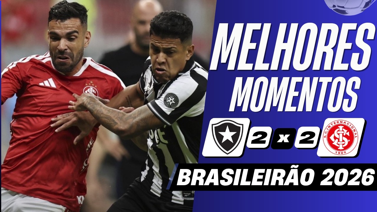 melhores momentos botafogo internacional