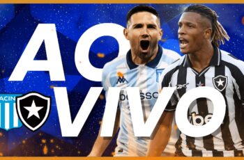 racing botafogo ao vivo