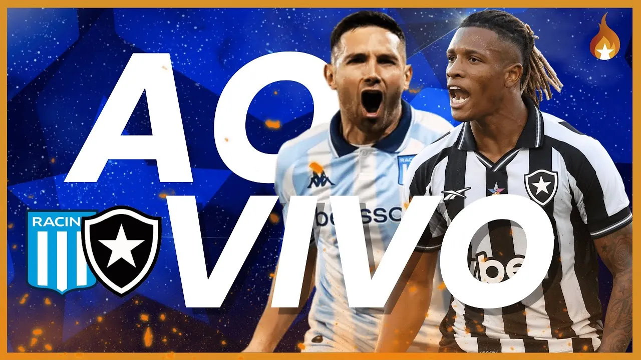 racing botafogo ao vivo
