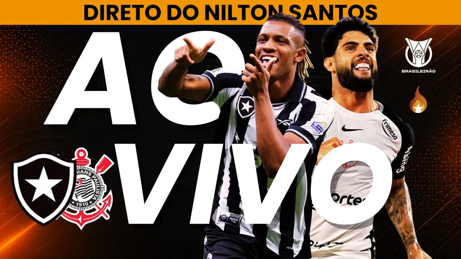 botafogo corinthians brasileiro