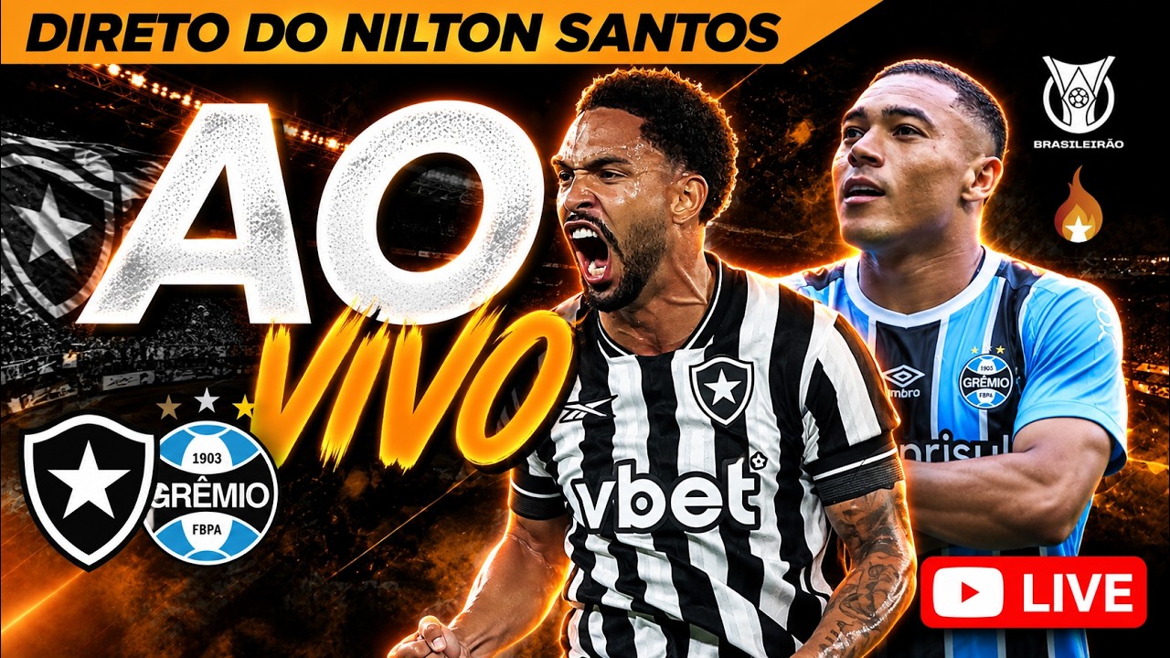 botafogo gremio ao vivo