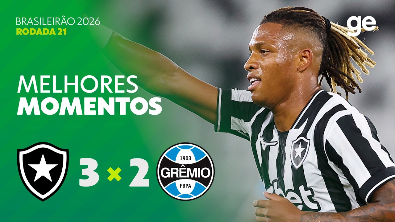 botafogo gremio melhores momentos